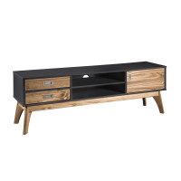Manhattan Comfort CS96609 Rustic Mid-Century Modern 3-Drawer Jackie 59.05